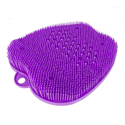 Shower Foot Scrubber Mat Purple Bath refund_fee:1200