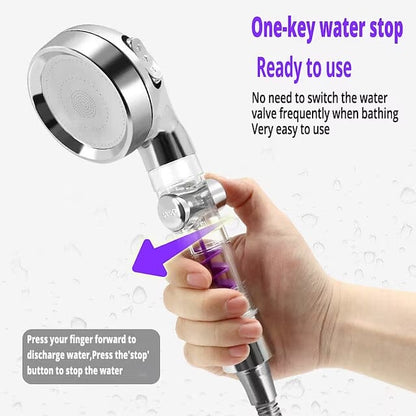 Shower Head High Pressure 3-Function SPA Shower Head __stock:200 Bath refund_fee:800