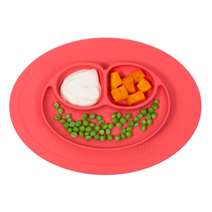 Silicone Feeding Placemat and 3-Section Plate Kitchen & Dining