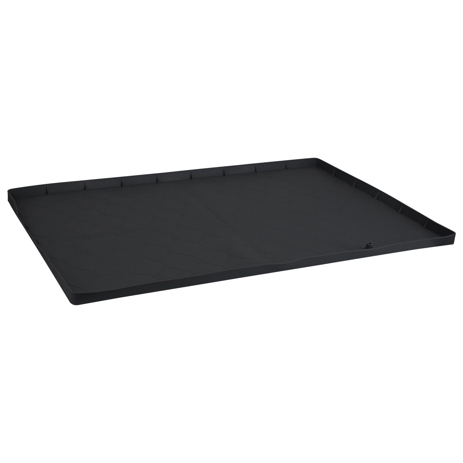 Silicone Under Sink Mat Liner with Drain Hole __stock:50 Kitchen & Dining refund_fee:1200