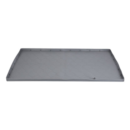 Silicone Under Sink Mat Liner with Drain Hole __stock:50 Kitchen & Dining refund_fee:1200