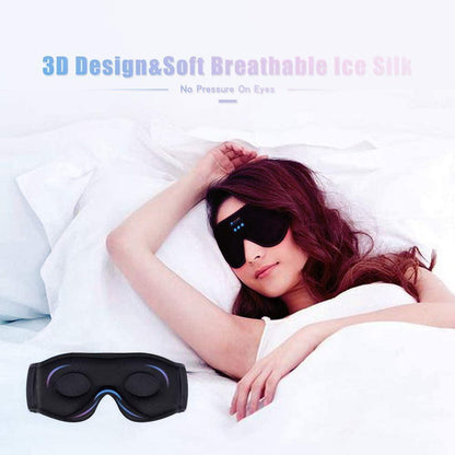 Sleep Headset Bluetooth 5.0 Wireless 3D Eye Mask __label2:BOGO 30% OFF Bedding refund_fee:800