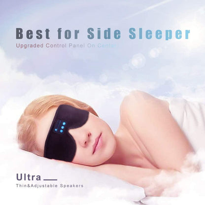 Sleep Headset Bluetooth 5.0 Wireless 3D Eye Mask __label2:BOGO 30% OFF Bedding refund_fee:800