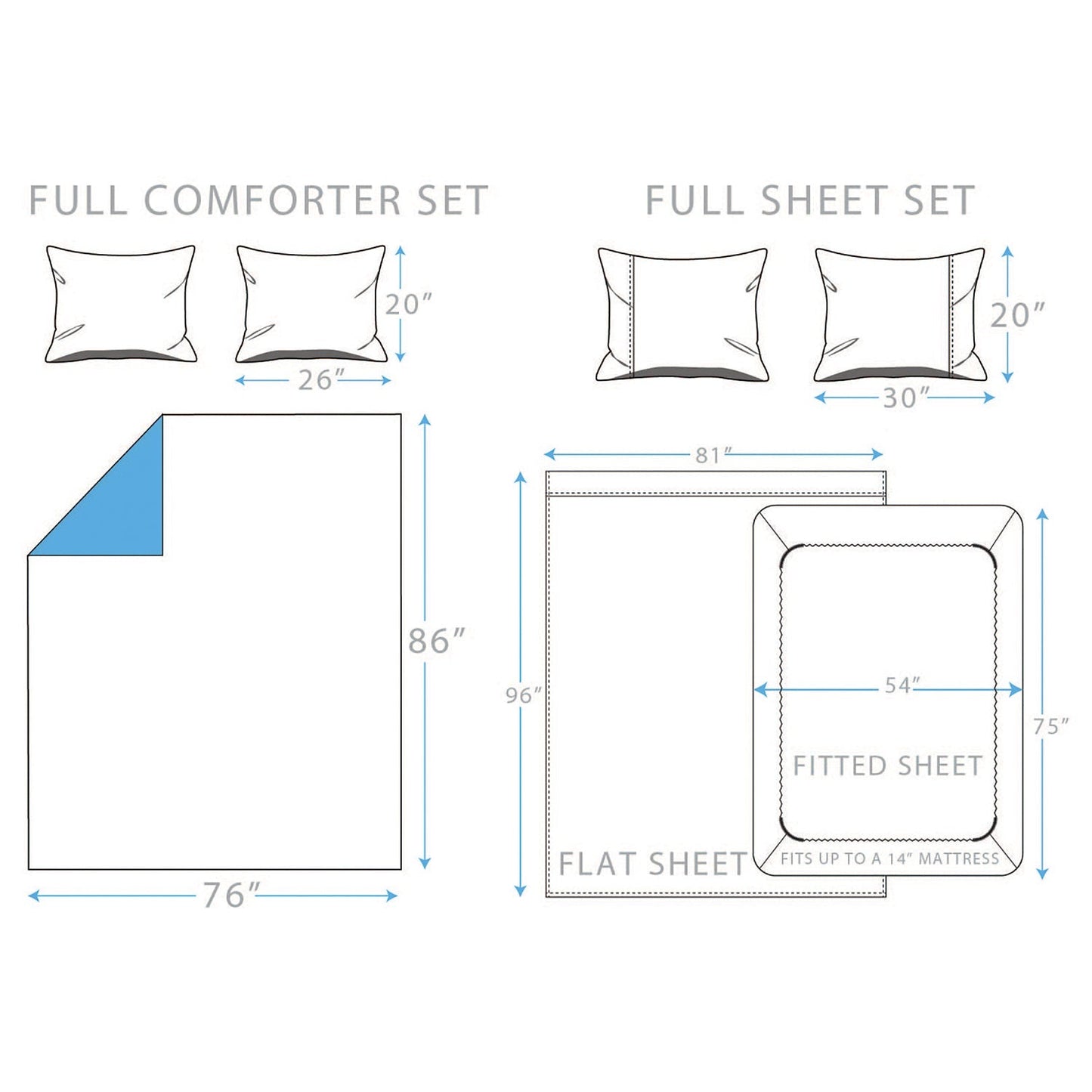 Sloane Street Hexagon Strié Stripe Reversible Bed in a Bag __label2:BOGO 30% OFF __stock:100 Bedding refund_fee:1800