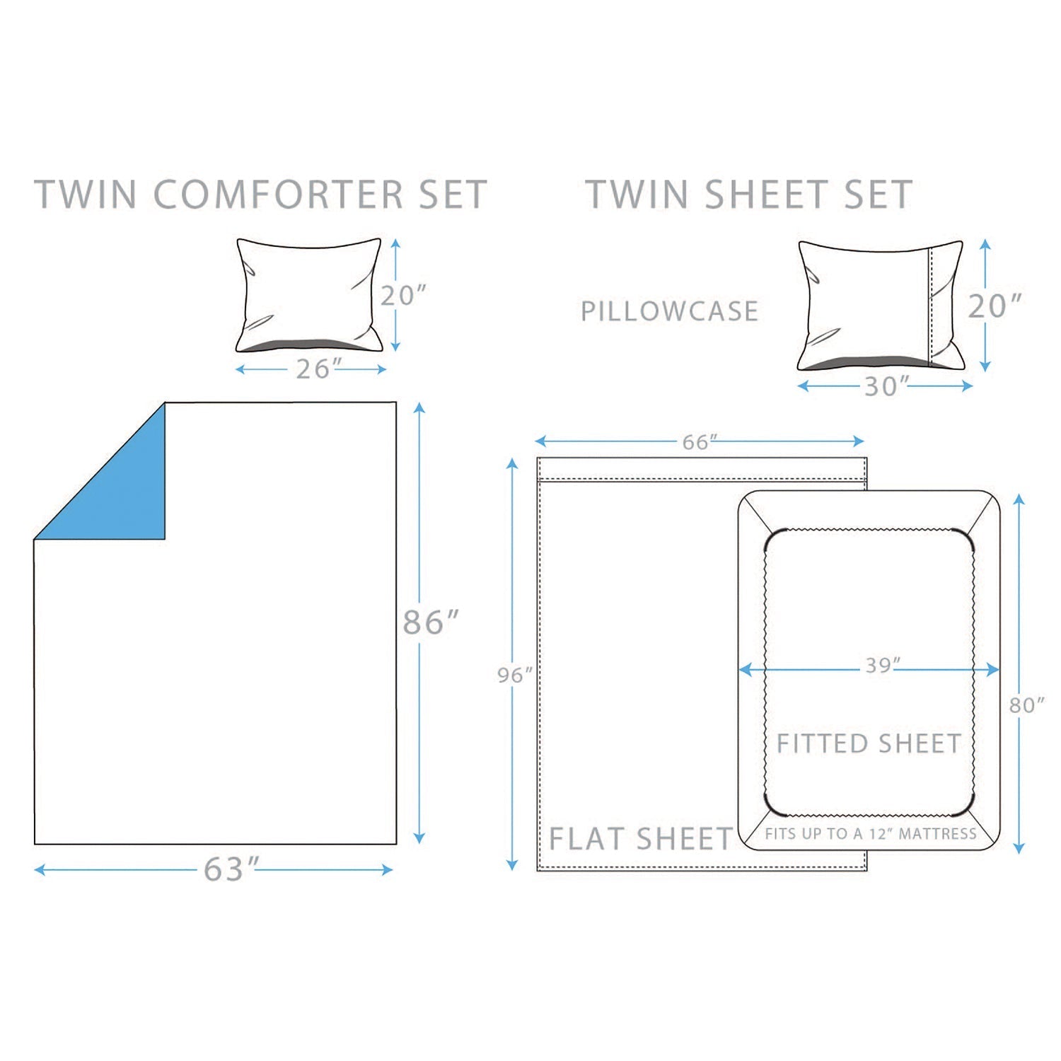 Sloane Street Hexagon Strié Stripe Reversible Bed in a Bag __label2:BOGO 30% OFF __stock:100 Bedding refund_fee:1800