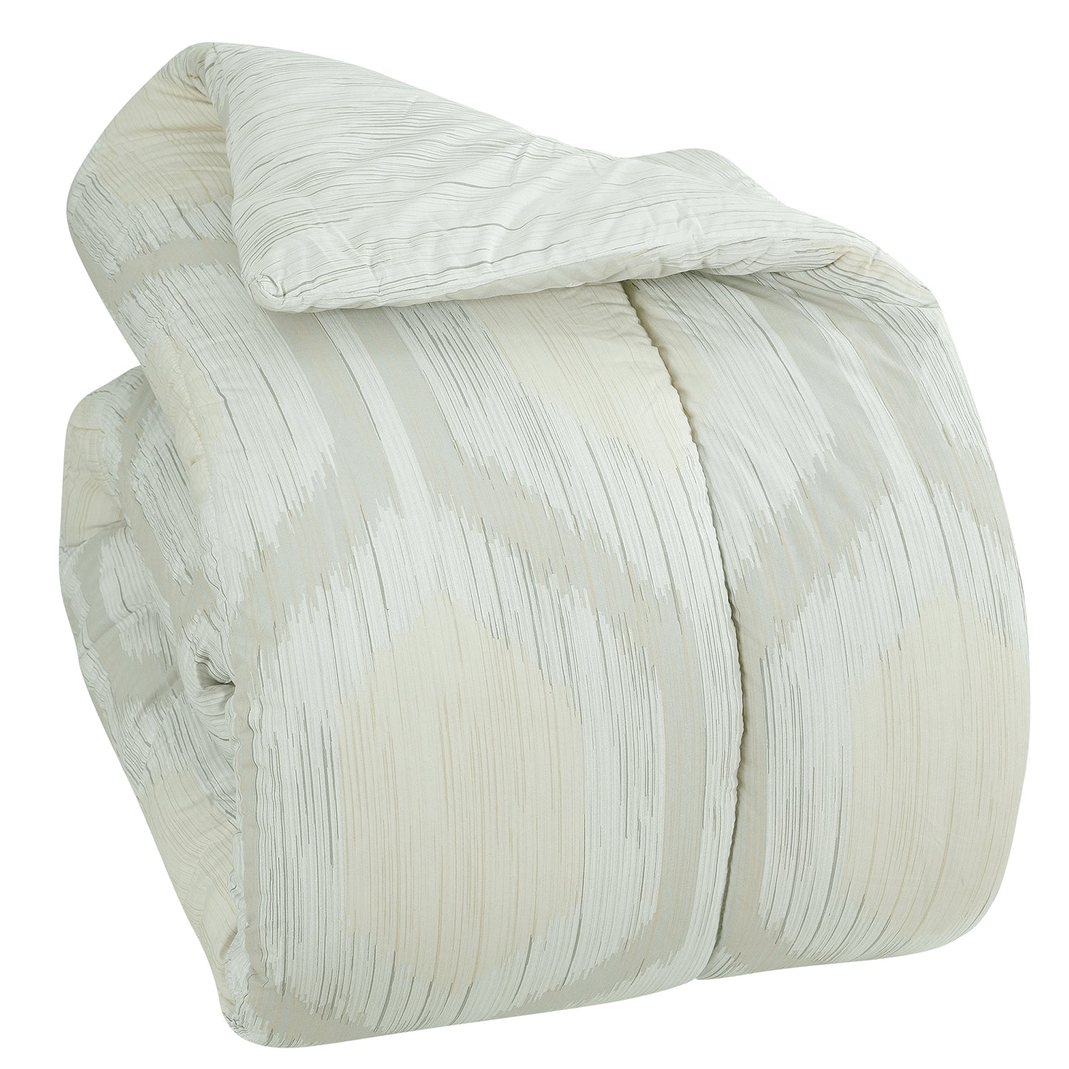 Sloane Street Hexagon Strié Stripe Reversible Bed in a Bag __label2:BOGO 30% OFF __stock:100 Bedding refund_fee:1800