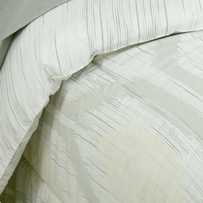 Sloane Street Hexagon Strié Stripe Reversible Bed in a Bag __label2:BOGO 30% OFF __stock:100 Bedding refund_fee:1800