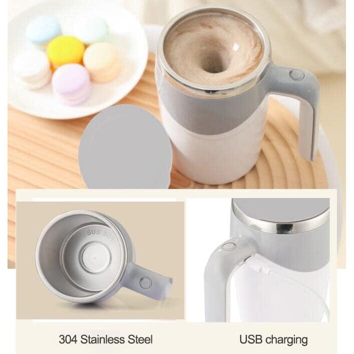 Smart Electric Self-Mixing Mug __stock:200 Kitchen & Dining refund_fee:1200 Warranty