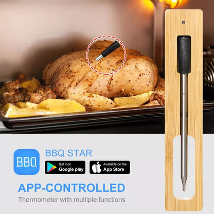 Smart Meat Thermometer with Bluetooth __stock:200 Kitchen & Dining refund_fee:1800 Warranty