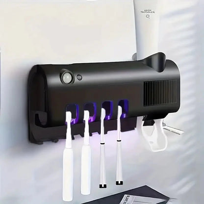 Smart Wall-Mounted Toothbrush UV Sterilizer __stock:200 Bath refund_fee:800 Warranty