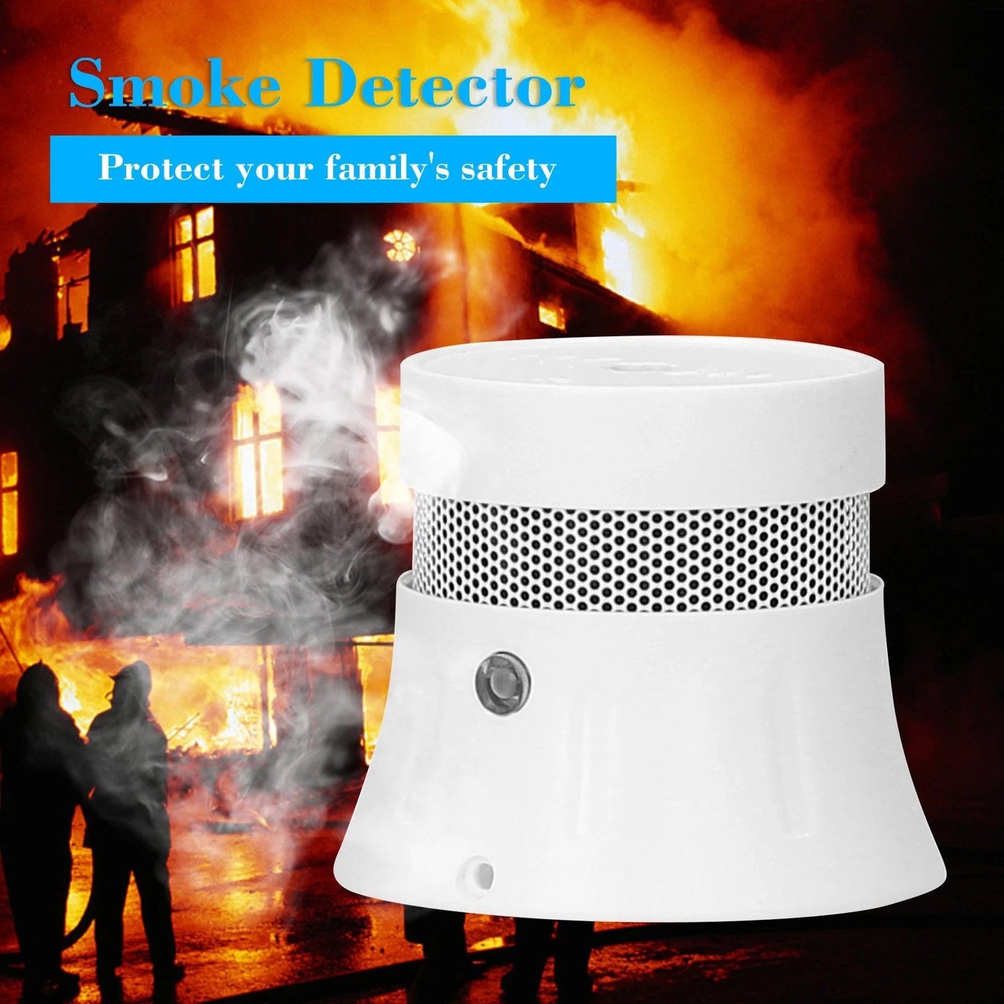 Smart WiFi Standalone Photoelectric Smoke Alarm __stock:200 Household Appliances refund_fee:800