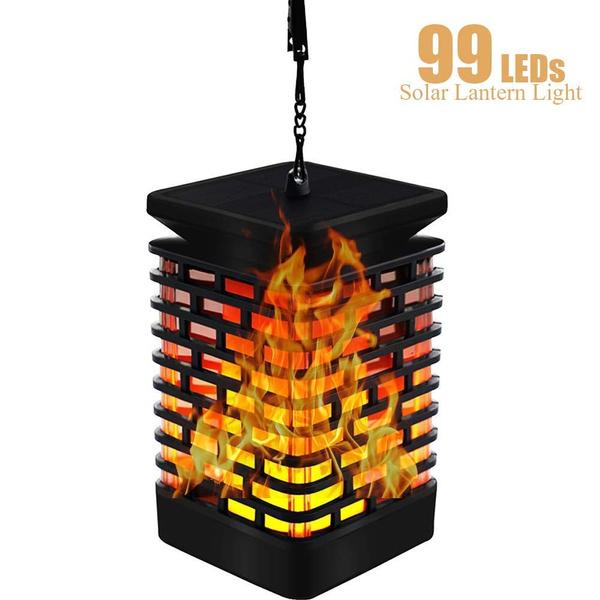 Solar Flame Hanging Lantern Lights __stock:500 Outdoor Lighting refund_fee:1200 Warranty