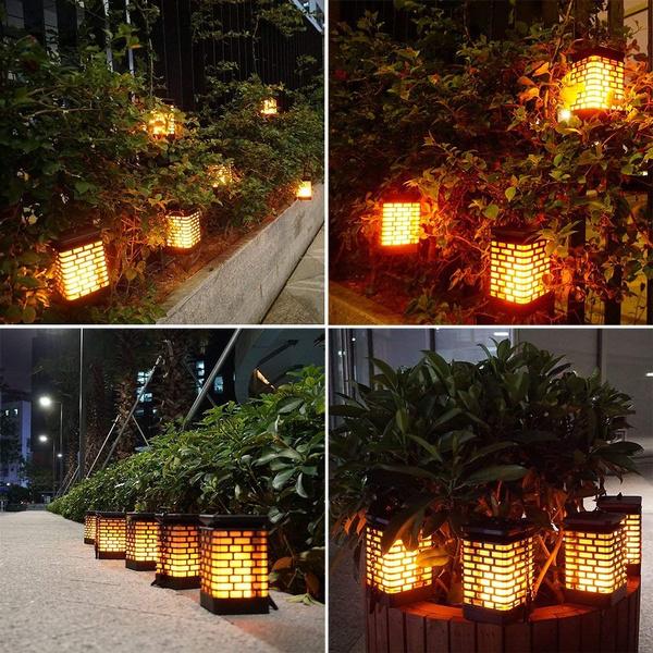 Solar Flame Hanging Lantern Lights __stock:500 Outdoor Lighting refund_fee:1200 Warranty