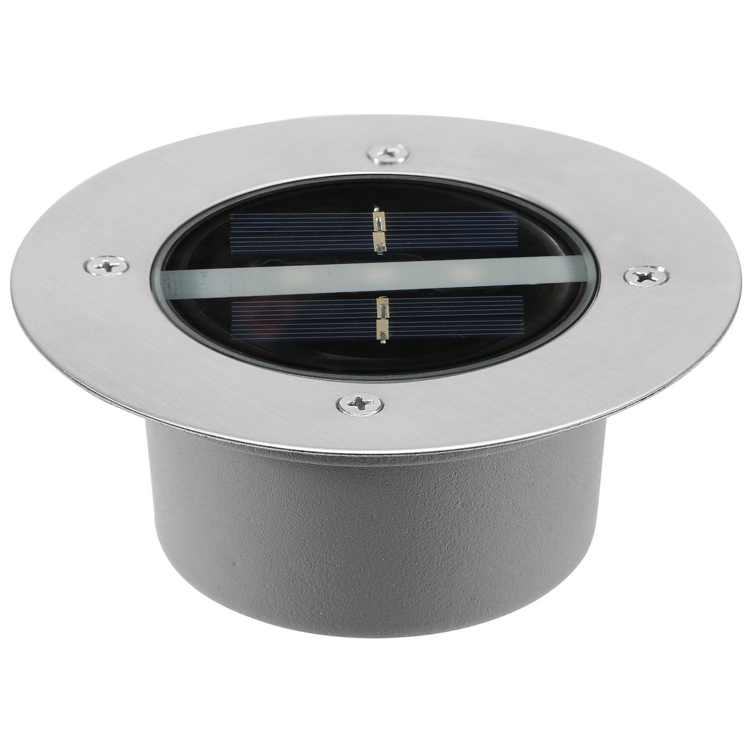 Solar LED Disk Lights IP44 Water Resistant Light Sensor Outdoor Lighting refund_fee:1200 Warranty