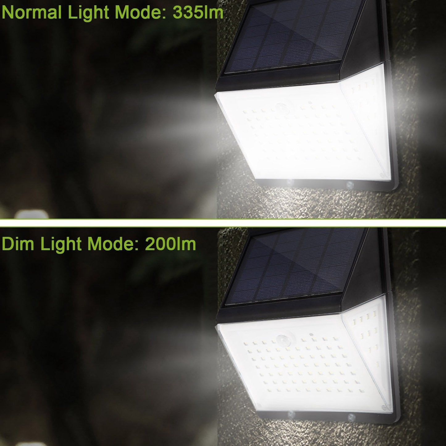 Solar Lights 88 LEDs Outdoor Wall Lamps Low stock Outdoor Lighting refund_fee:1200 Warranty