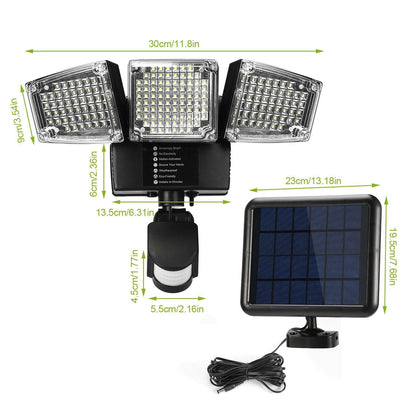 Solar Lights Outdoor 188 LEDs Low stock Outdoor Lighting refund_fee:2200 Warranty