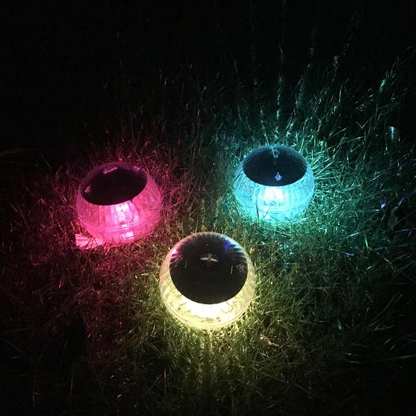 Solar Powered Floating Pond Light Garden Swimming Pool Color Changing LED Lamp refund_fee:800 String & Fairy Lights Warranty