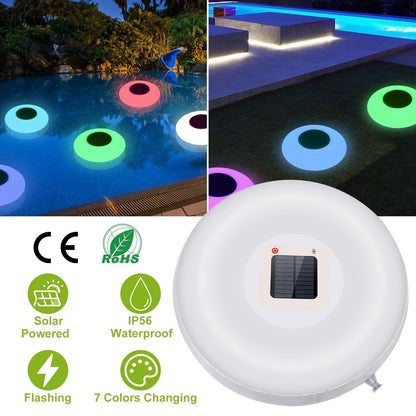 Solar Powered Floating Pool Lamps Light Sensor Low stock Outdoor Lighting refund_fee:1200 Warranty