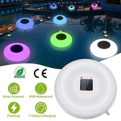 Solar Powered Floating Pool Lamps Light Sensor Low stock Outdoor Lighting refund_fee:1200 Warranty