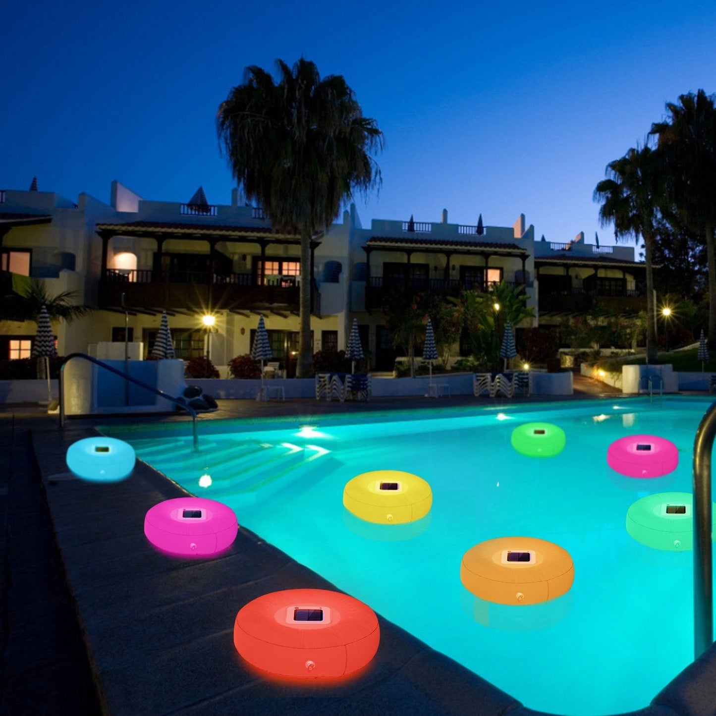 Solar Powered Floating Pool Lamps Light Sensor Low stock Outdoor Lighting refund_fee:1200 Warranty