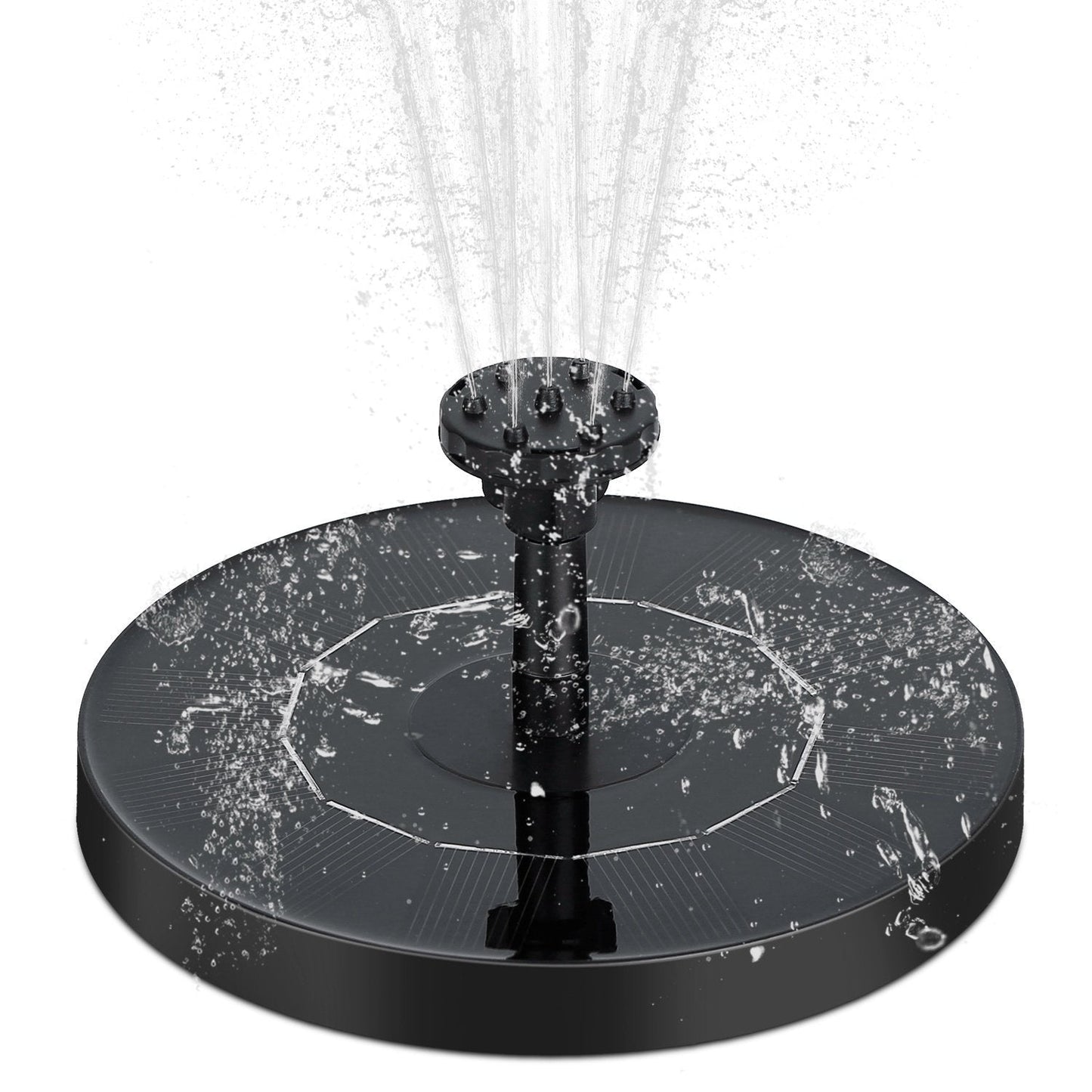 Solar Powered Fountain Pump Floating Bird Bath Pond __stock:50 Garden & Patio refund_fee:1200