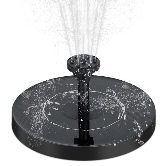 Solar Powered Fountain Pump Floating Bird Bath Pond __stock:50 Garden & Patio refund_fee:1200