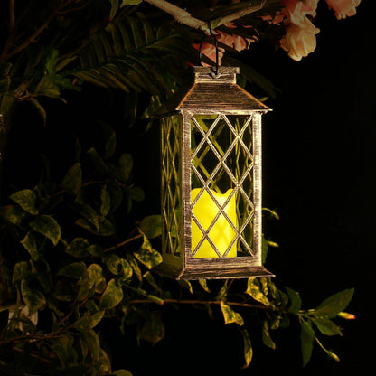 Solar Powered Led Outdoor Lantern Waterproof Candle Hanging Light __stock:50 Outdoor Lighting refund_fee:1200 Warranty