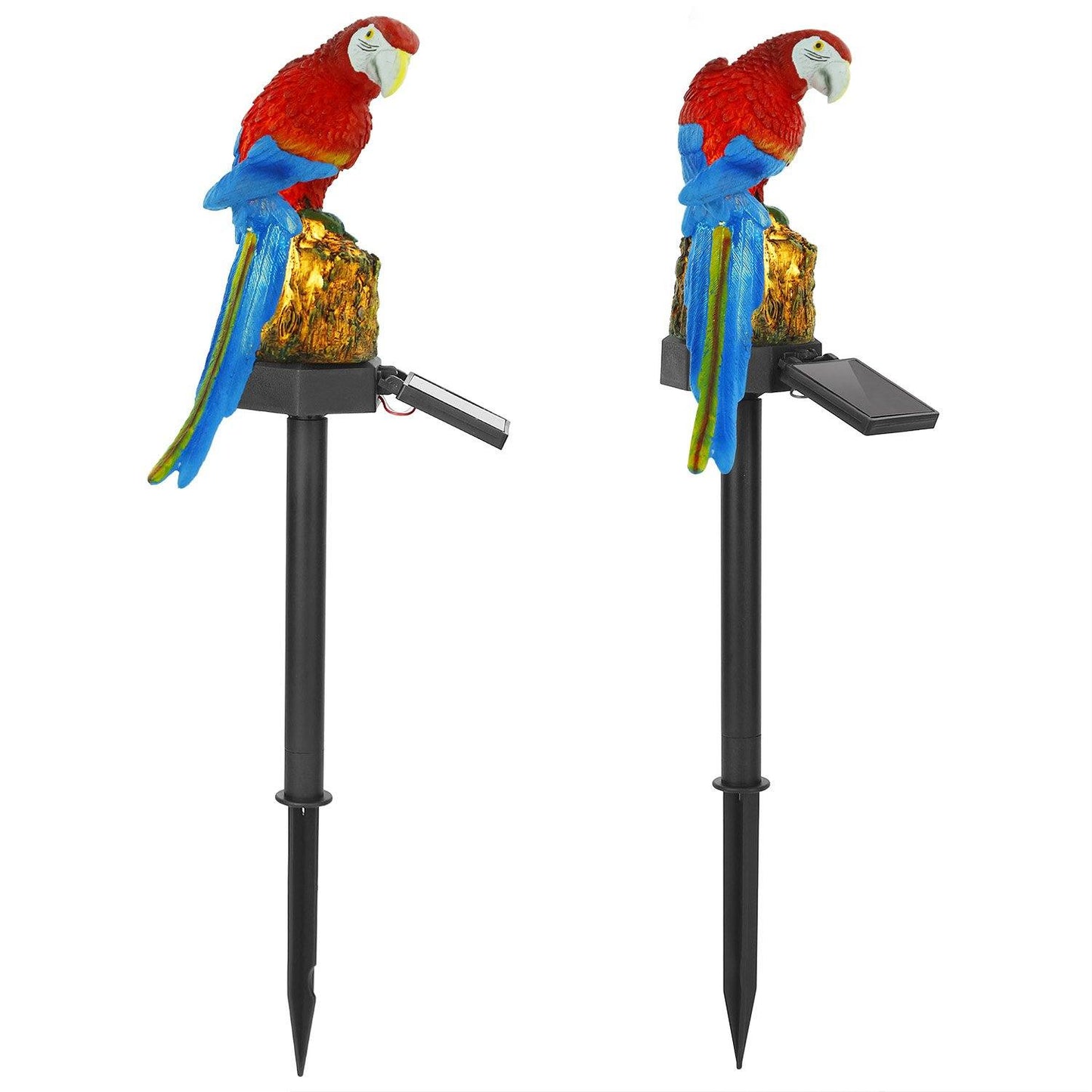 Solar Powered Parrot Garden Light IP65 Waterproof LED refund_fee:1200 show-color-swatches String & Fairy Lights Warranty