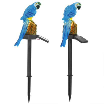 Solar Powered Parrot Garden Light IP65 Waterproof LED refund_fee:1200 show-color-swatches String & Fairy Lights Warranty