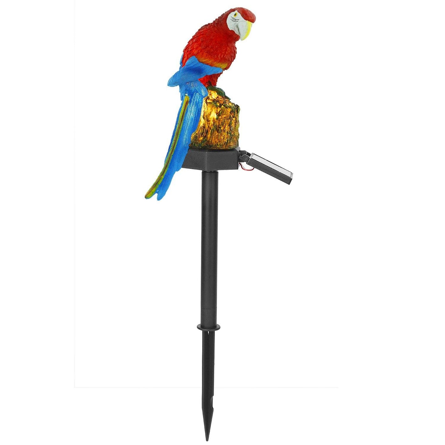 Solar Powered Parrot Garden Light IP65 Waterproof LED Red refund_fee:1200 show-color-swatches String & Fairy Lights Warranty