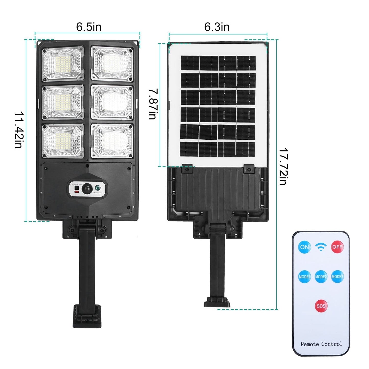 Solar Powered Wall Light Beads PIR Motion Sensor __stock:50 Outdoor Lighting refund_fee:1200 Warranty