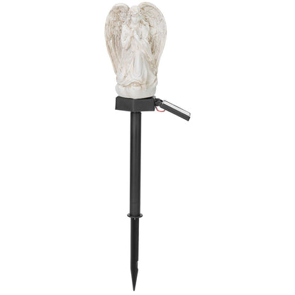 Solar Praying Angle Statue Garden Light __stock:100 Outdoor Lighting refund_fee:1200 Warranty