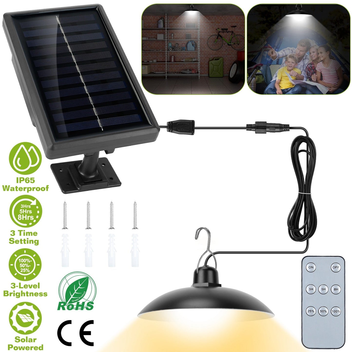 Solar Shed Light Sensor Hanging Lamp __stock:50 Outdoor Lighting refund_fee:1200 Warranty