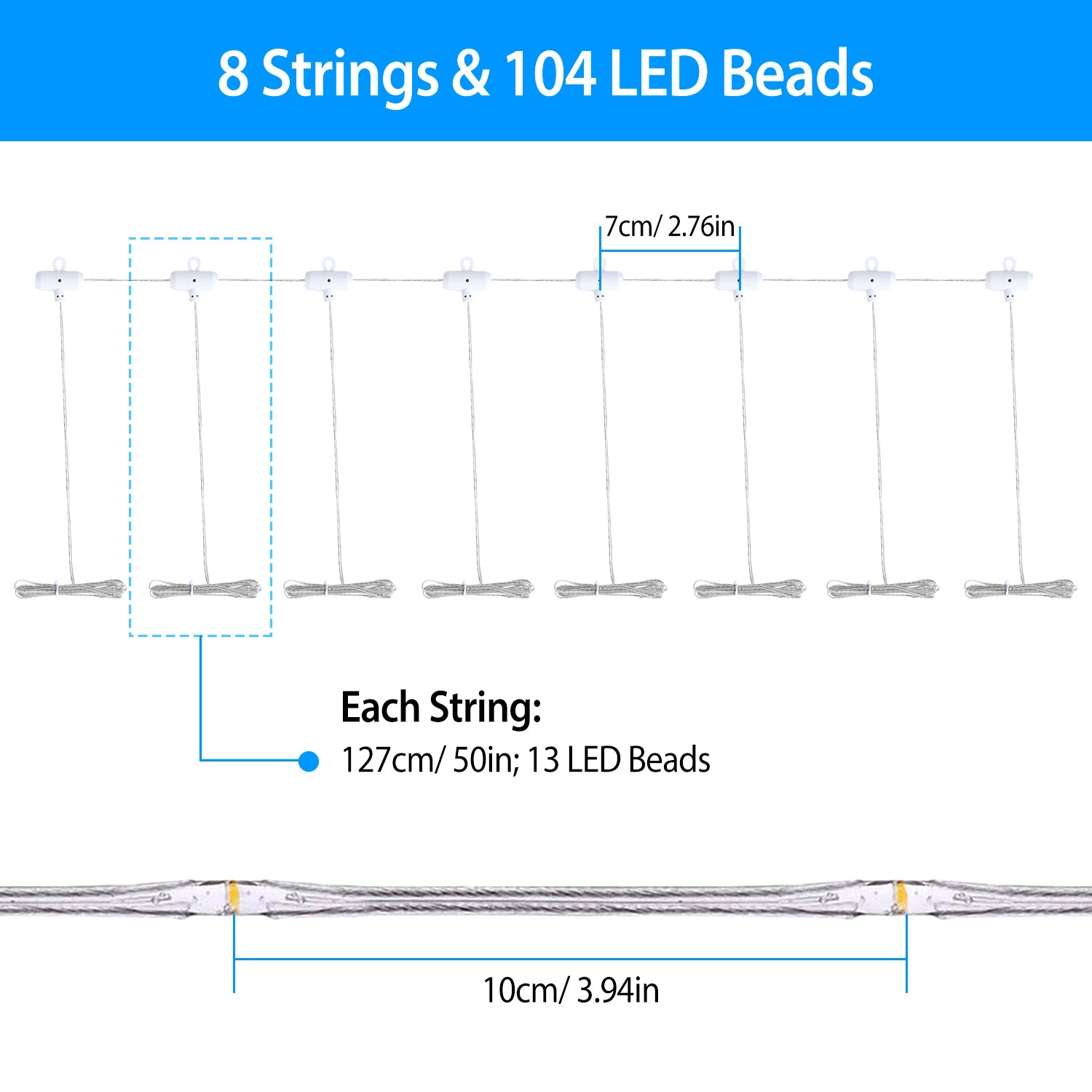 Solar Umbrella Outdoor String Light __stock:100 refund_fee:1200 String & Fairy Lights Warranty