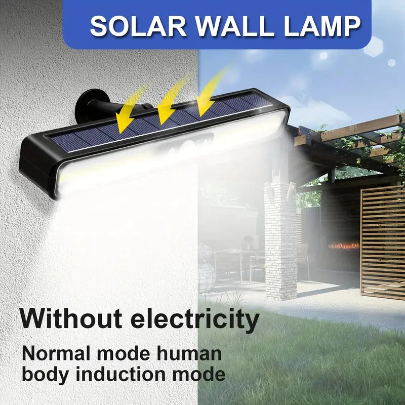 Solar Waterproof Movement Induction Wall Lamp __stock:200 Outdoor Lighting refund_fee:1200 Warranty