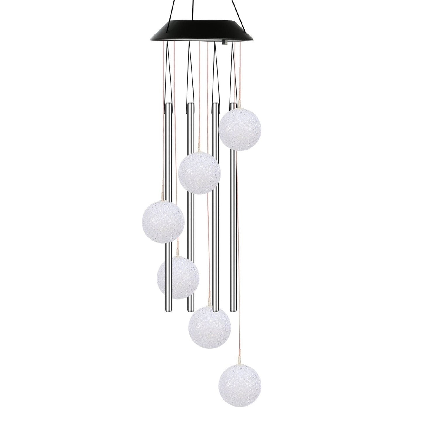 Solar Wind Chime Lights Crystal Ball __stock:50 Garden & Patio Low stock refund_fee:1200