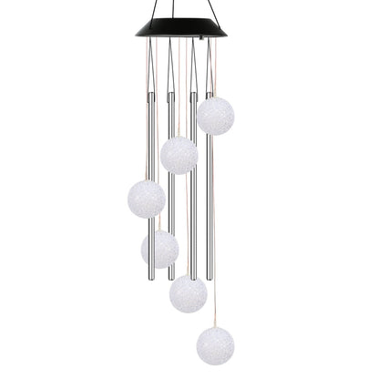 Solar Wind Chime Lights Crystal Ball __stock:50 Garden & Patio Low stock refund_fee:1200