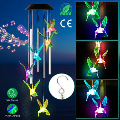 Solar Wind Chime Lights __stock:50 Garden & Patio Low stock refund_fee:1200