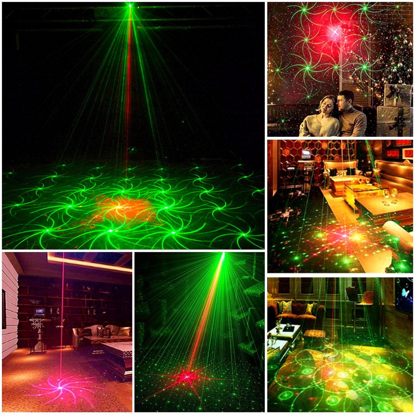 Sound Activated LED Projected Laser Patterns __stock:50 Indoor Lighting Low stock refund_fee:1200 Warranty