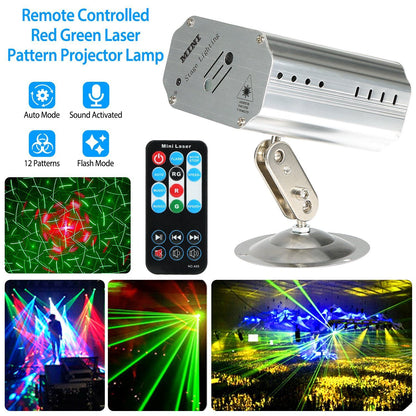 Sound Activated LED Projected Laser Patterns __stock:50 Indoor Lighting Low stock refund_fee:1200 Warranty