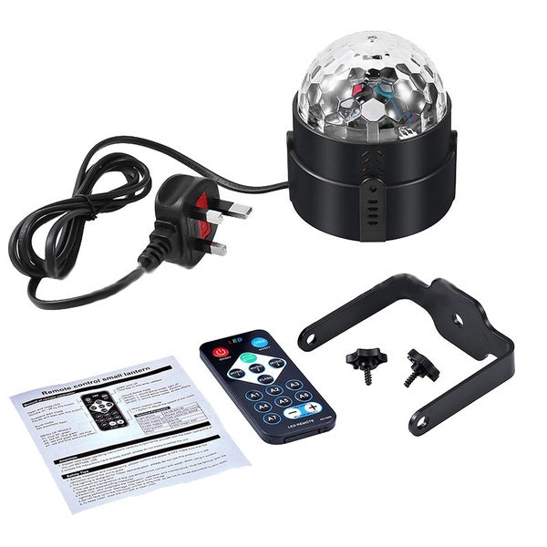 Sound Activated Rotating Disco Ball Party Lights Strobe Light __stock:200 Indoor Lighting refund_fee:1200 Warranty