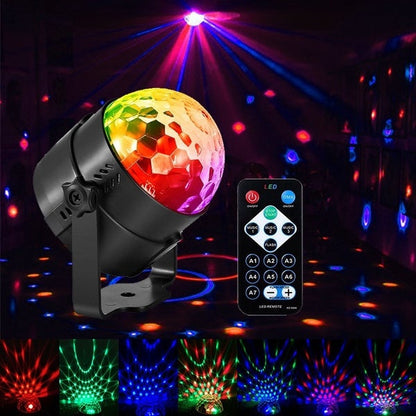 Sound Activated Rotating Disco Ball Party Lights Strobe Light __stock:200 Indoor Lighting refund_fee:1200 Warranty