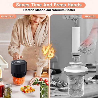 ELECTRIC VACUUM SEALER FOR MASON JARS (BUY 2 FREE SHIPPING) Kitchen & Dining