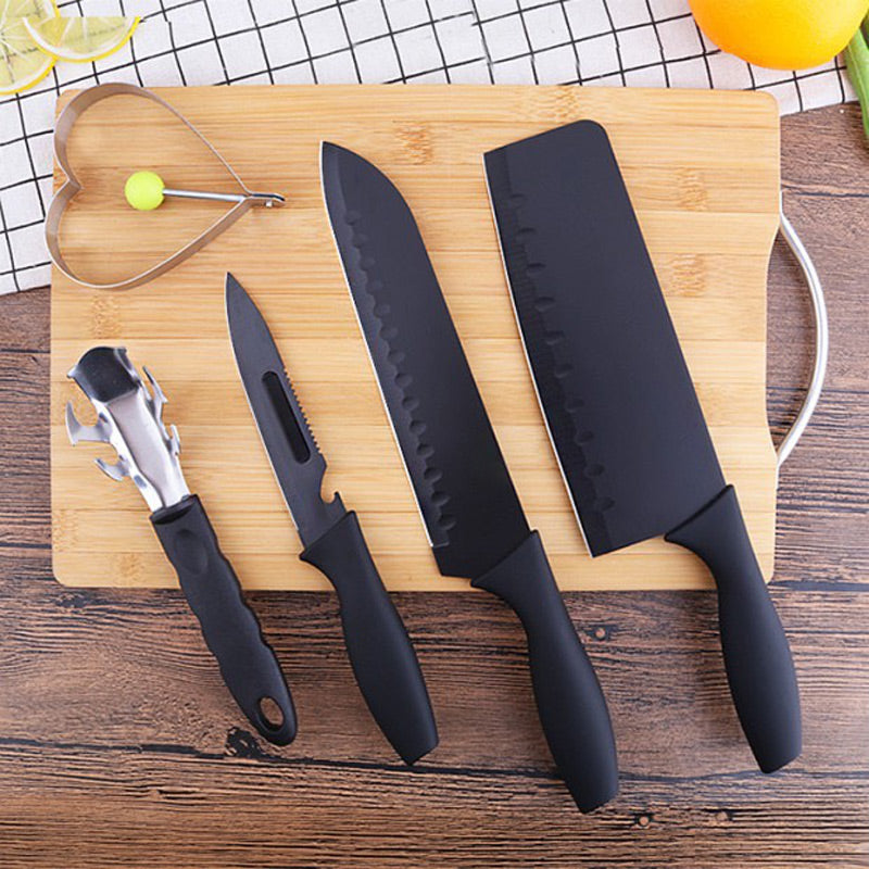 Kitchen Stainless Steel Knife Set Kitchen & Dining