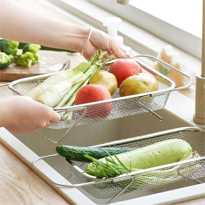 Great Gift - Expandable Over The Sink Dish Drying Rack Kitchen & Dining