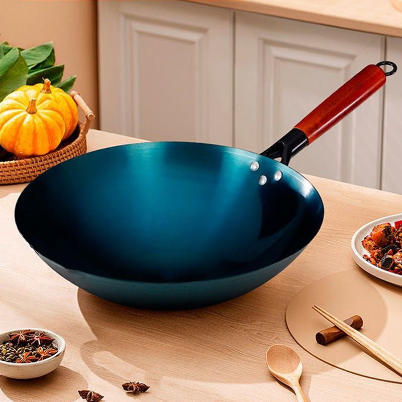 🔥50% off at Christmas🎁 - Home Use Non-Stick Iron Stir-Frying Wok Kitchen & Dining