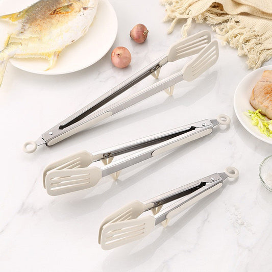 Non-Slip Silicon Tongs for Cooking Kitchen & Dining