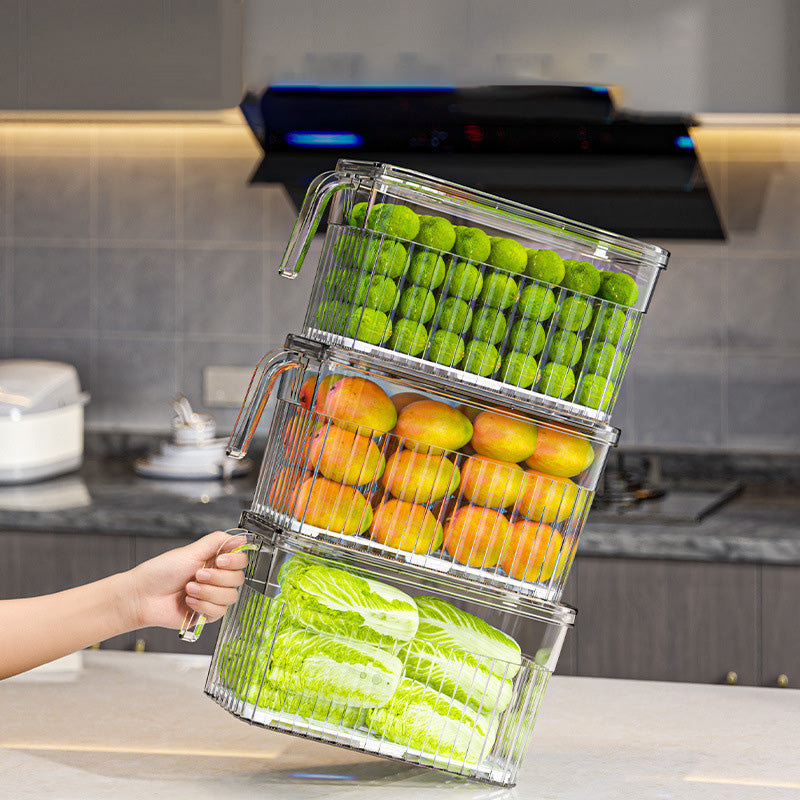 [Practical Gift] Refrigerator Storage Food Container Kitchen & Dining