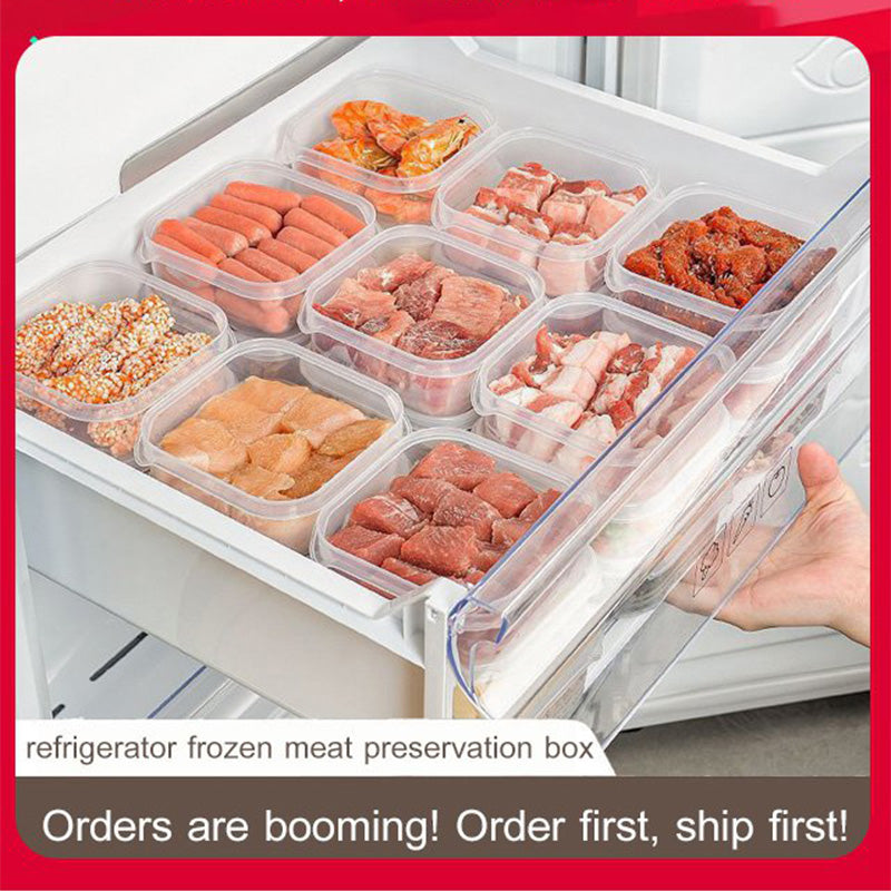 Refrigerator Fresh Frozen Meat Storage Container（50% OFF） Kitchen & Dining