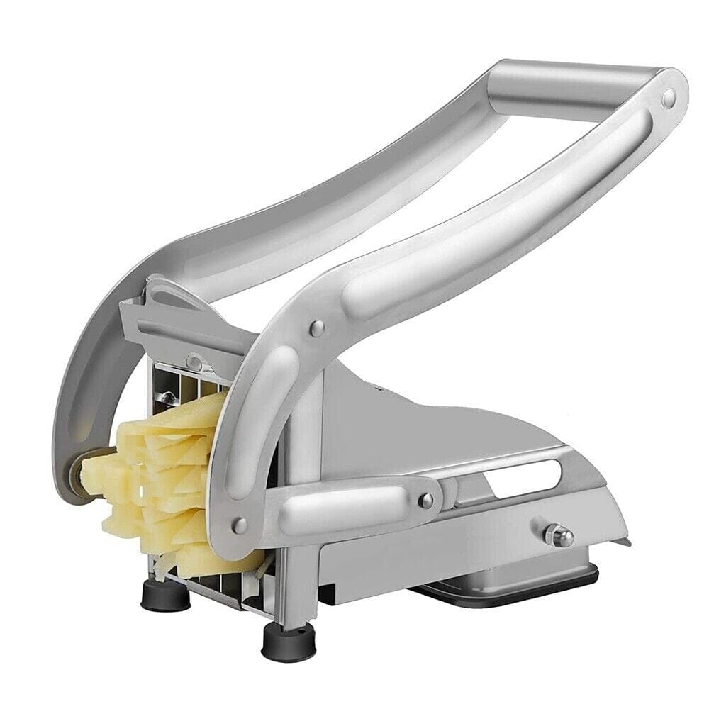 Stainless Steel 2-Blade French Fry Potato Cutter with No-Slip Suction Base __stock:400 Kitchen & Dining refund_fee:1200